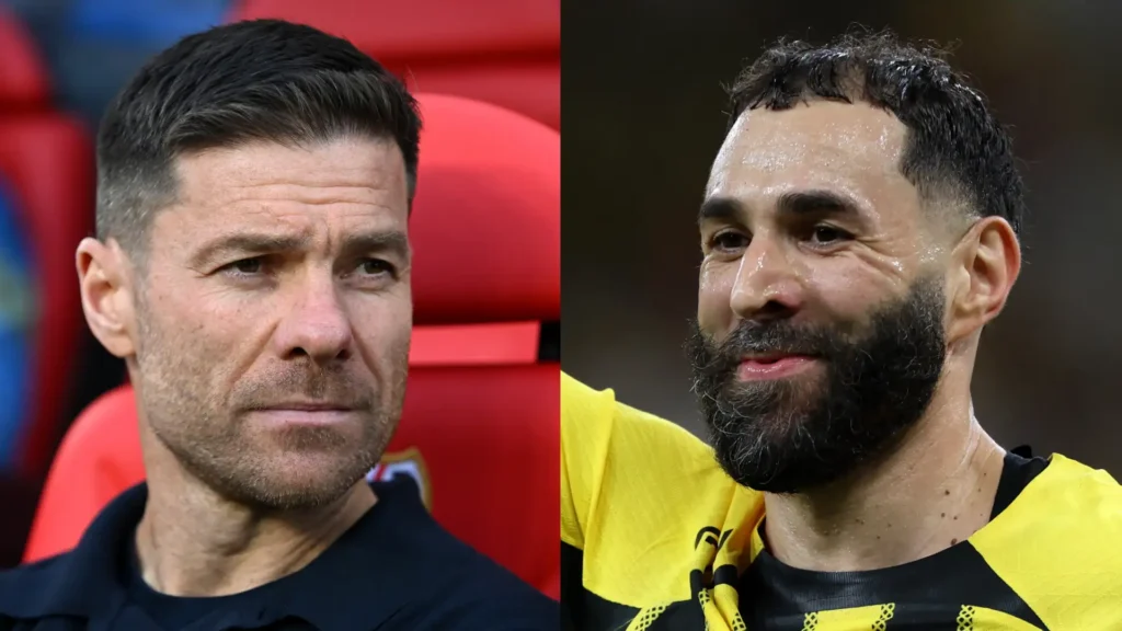 Xabi Alonso dan Karim Benzema bersama, ikon Real Madrid.