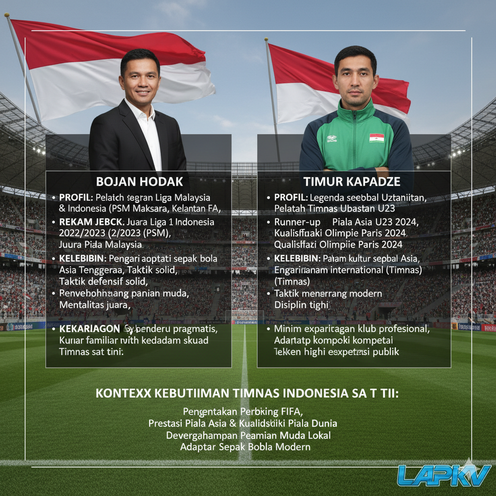 Rumor Panas Pelatih Baru Timnas Indonesia 2025: Bojan Hodak vs Timur Kapadze, Siapa Pilihan PSSI?