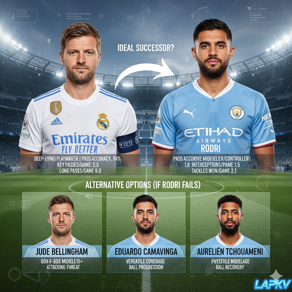 Rumor transfer Rodri Bellingham memanas. Real Madrid mengejar Rodri, sementara Manchester City meminta Bellingham