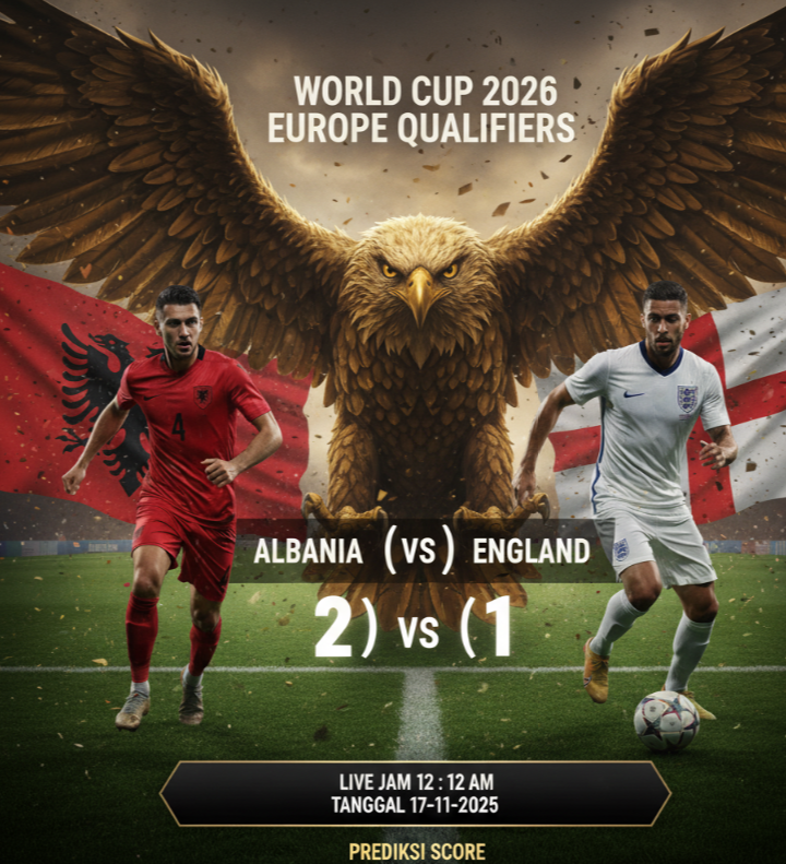 Prediksi Skor Albania vs England – Kualifikasi Piala Dunia