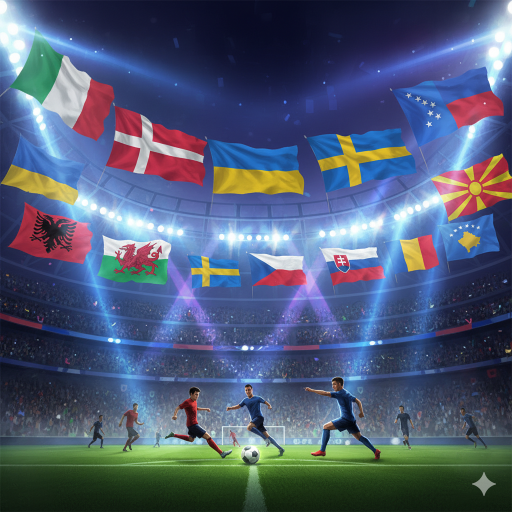 Drawing playoff Piala Dunia 2026 digelar 20 November di Zurich. Enam tiket terakhir diperebutkan oleh 16 tim Eropa dan enam negara antarkonfederasi.