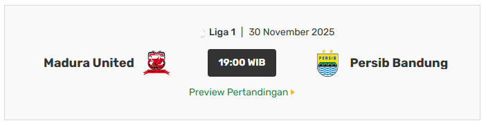 Madura United vs Persib Bandung