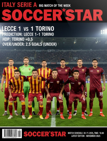 Prediksi Serie A: Lecce vs Torino – Peluang Menang, HDP,
