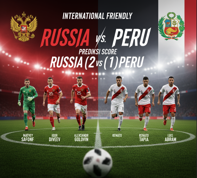 Prediksi Skor Rusia vs Peru Analisis Pertandingan 2025