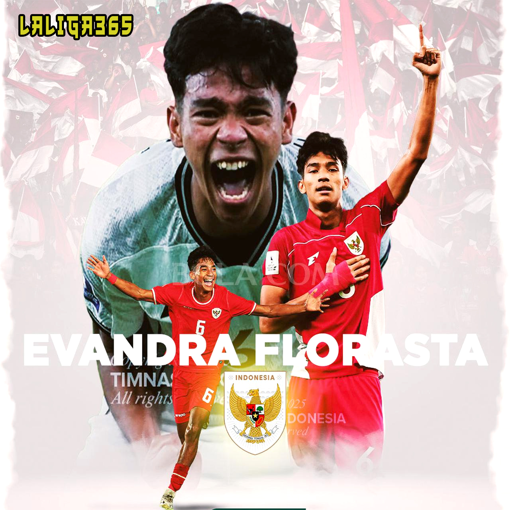 Timnas Indonesia - Ilustrasi Evandra Florasta (Bola.com/Adreanus Titus)