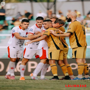 Bhayangkara Presisi Indonesia FC bermain imbang 1-1 kontra Bali United pada laga pekan ke-12 BRI Super League di Stadion Sumpah Pemuda, Bandar Lampung, Jumat (7/11/2025) sore WIB