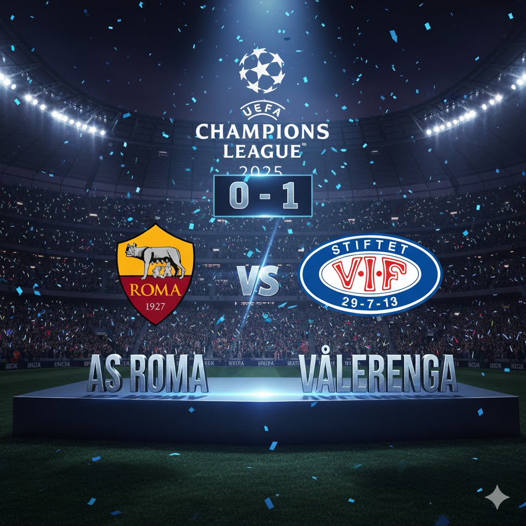Hasil pertandingan AS Roma vs Vålerenga 0-1 di Liga Champions Wanita UEFA 2025 – Dunia Bola