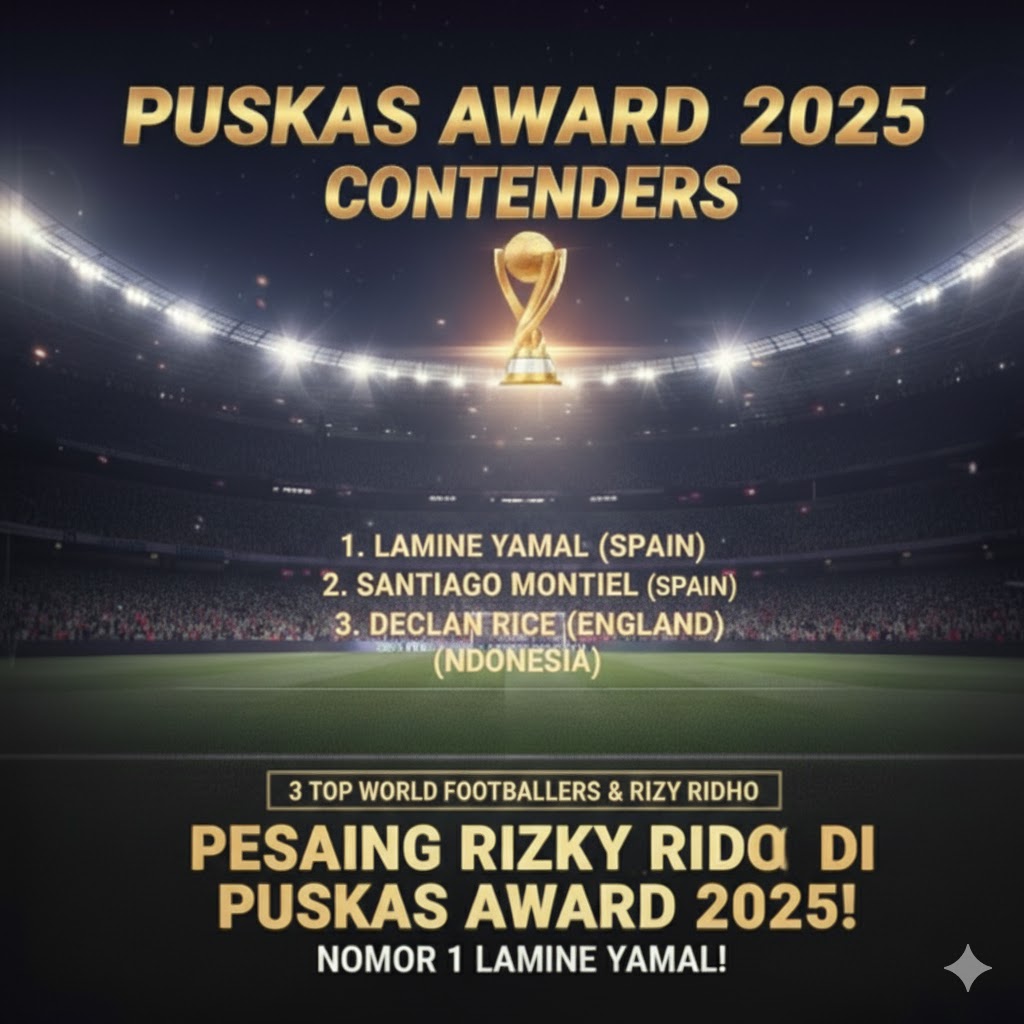Tiga pesaing Rizky Ridho di Puskas Award 2025 termasuk Lamine Yamal
