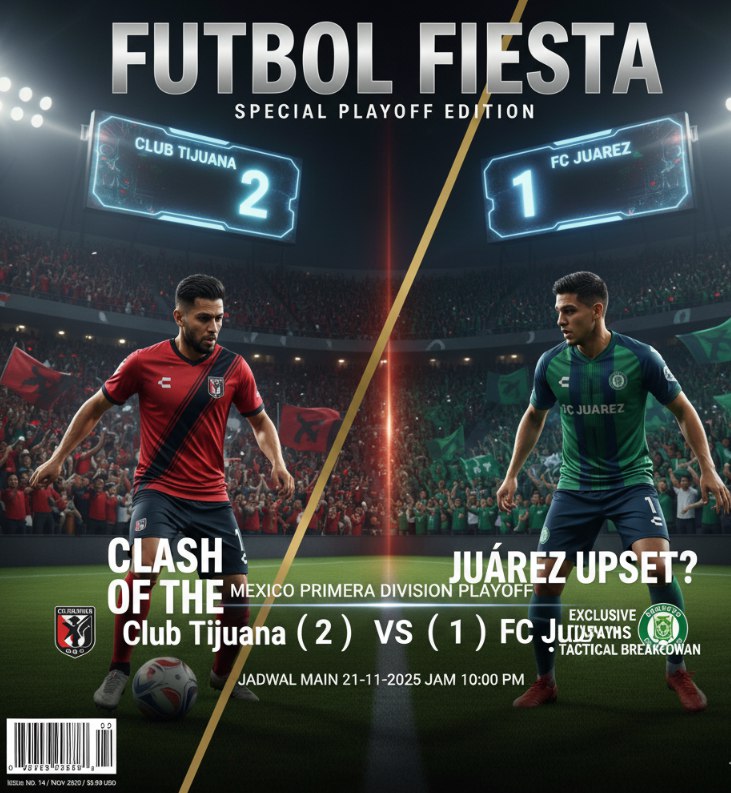Prediksi Skor Club Tijuana vs FC Juarez: Tuan Rumah Diunggul
