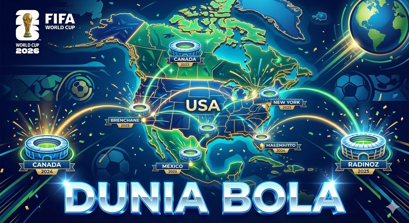 FIFA Ubah Nama 14 Stadion Piala Dunia 2026 Demi Eksklusivitas Sponsor