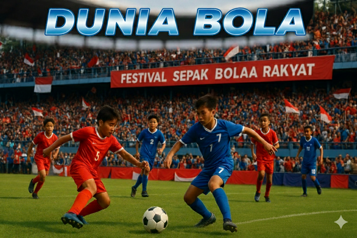 Trophy Resmi FIFA Festival Sepak Bola Rakyat