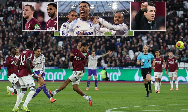 West Ham 2-3 Aston Villa