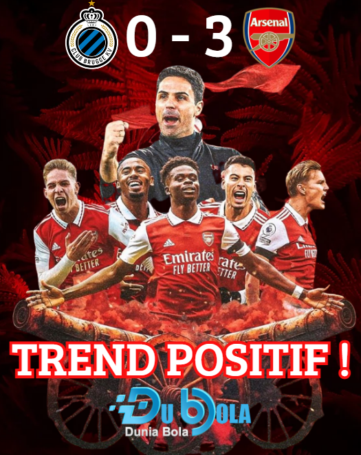 Club Brugge 0-3 Arsenal