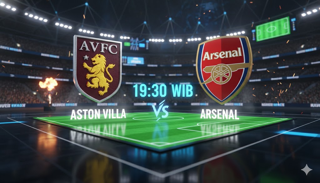 Aston Villa vs Arsenal 19:30 WIB laga Liga Inggris, prediksi dan update kondisi tim