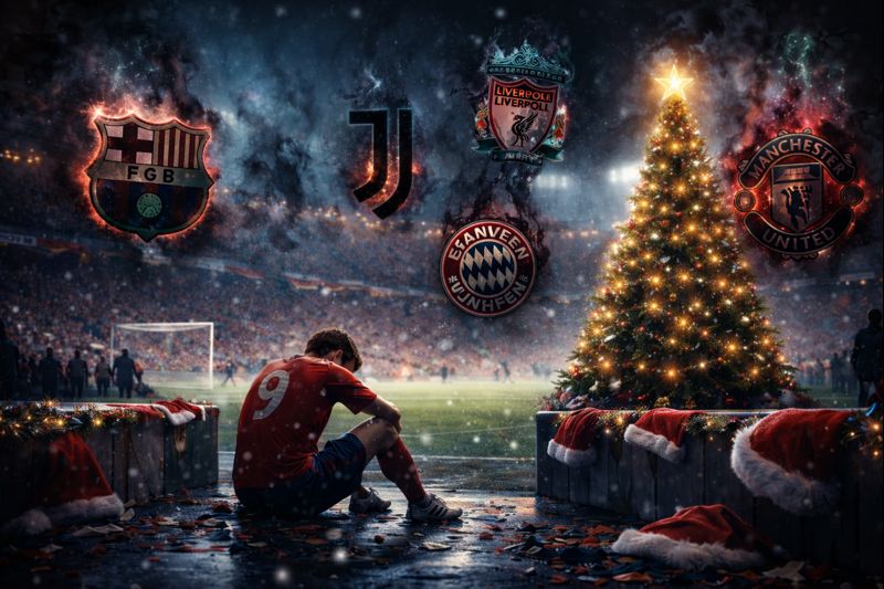 Natal tanpa senyum klub besar di akhir 2025