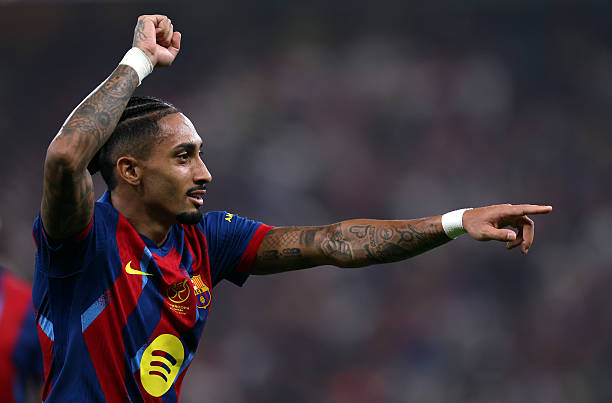 Raphinha Kebuntuan pecah pada menit ke-38