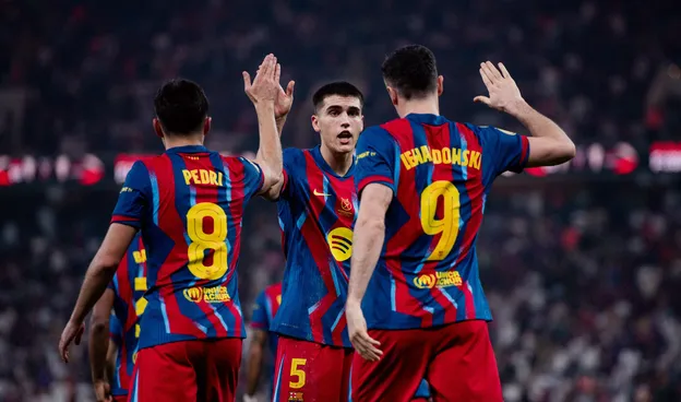 Barcelona Menang Meyakinkan atas Racing Santander