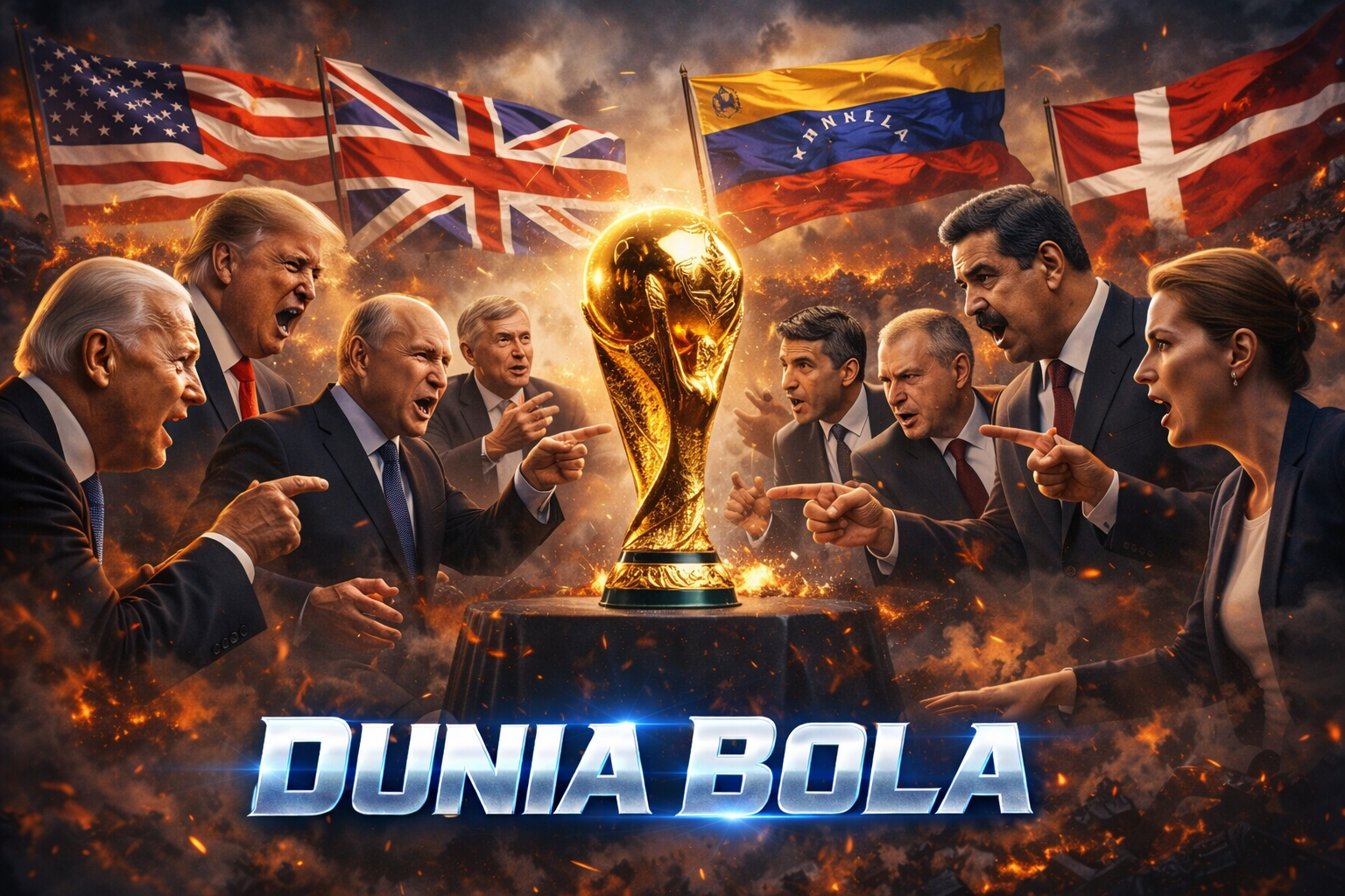 21 Anggota Parlemen Inggris Desak FIFA Usir Amerika Serikat dari Piala Dunia 2026 akibat Aksi Trump
