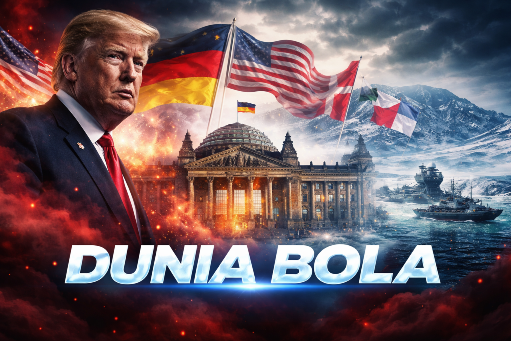 Jerman Pertimbangkan Boikot Piala Dunia 2026 Usai Ancaman Donald Trump terhadap Greenland