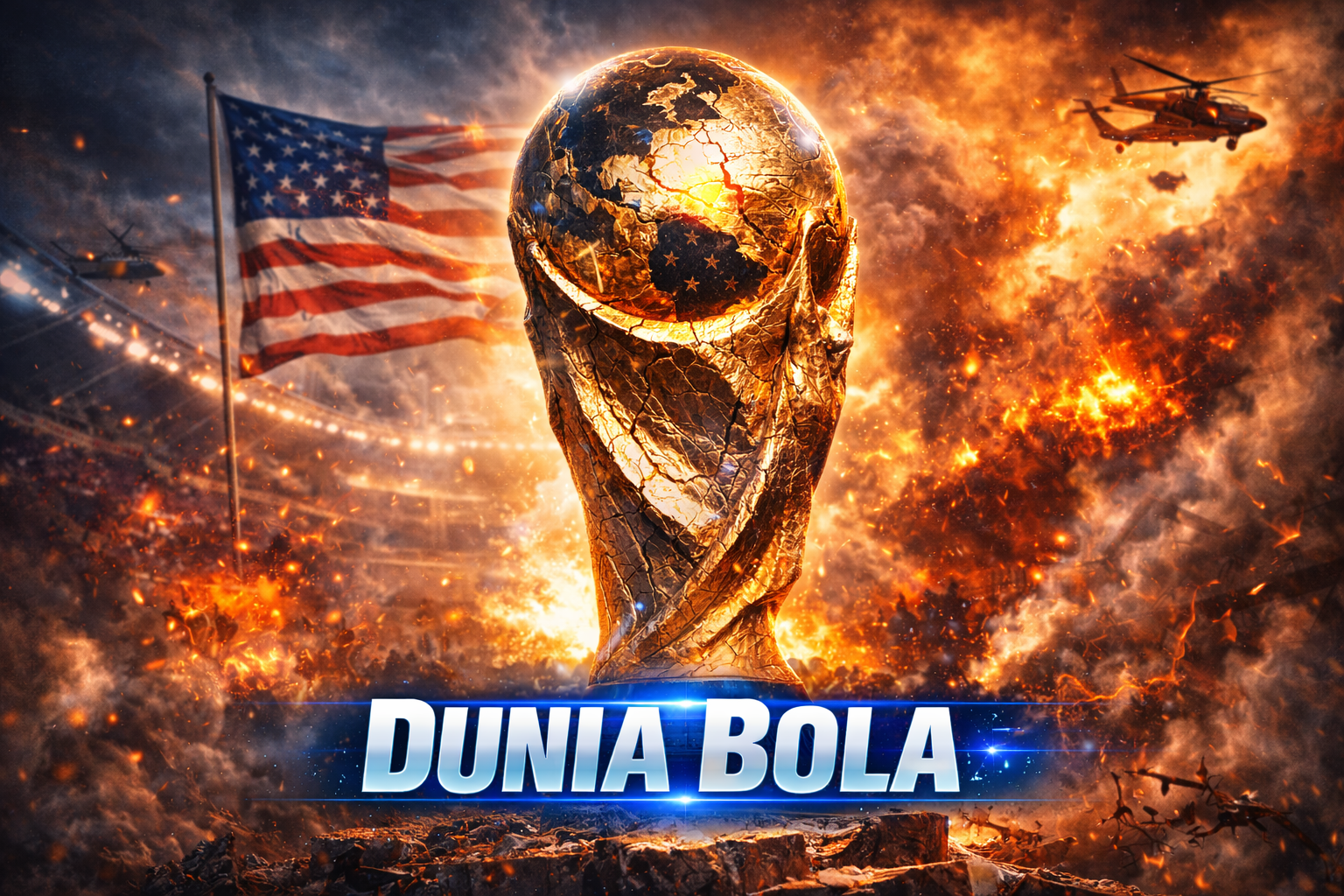 Piala Dunia 2026 di Amerika Serikat terancam boikot. Kebijakan imigrasi dan kontroversi Trump memicu reaksi keras dunia. Simak penyebab lengkapnya di sini.