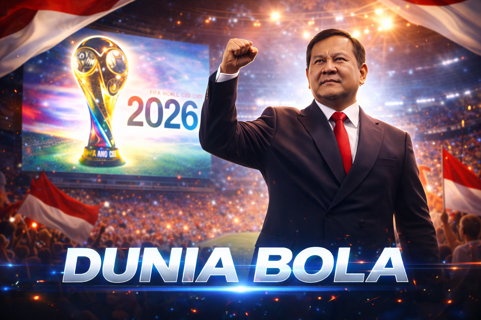 Prabowo Subianto Dukung Siaran Gratis Piala Dunia 2026 di TVRI, 104 Laga Tayang FTA