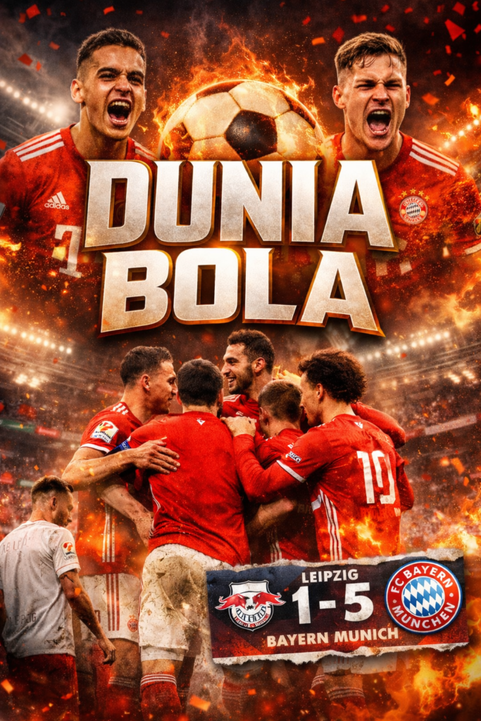 Bayern Munich hancurkan RB Leipzig 1-5 di Bundesliga