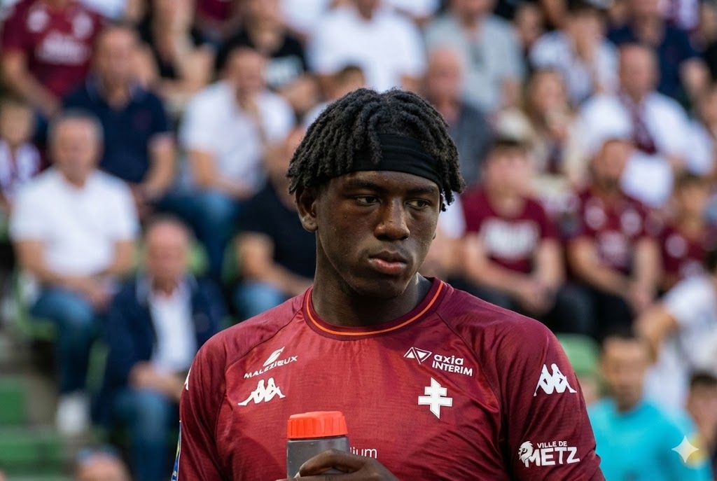 Brian Madjo saat menandatangani kontrak Aston Villa