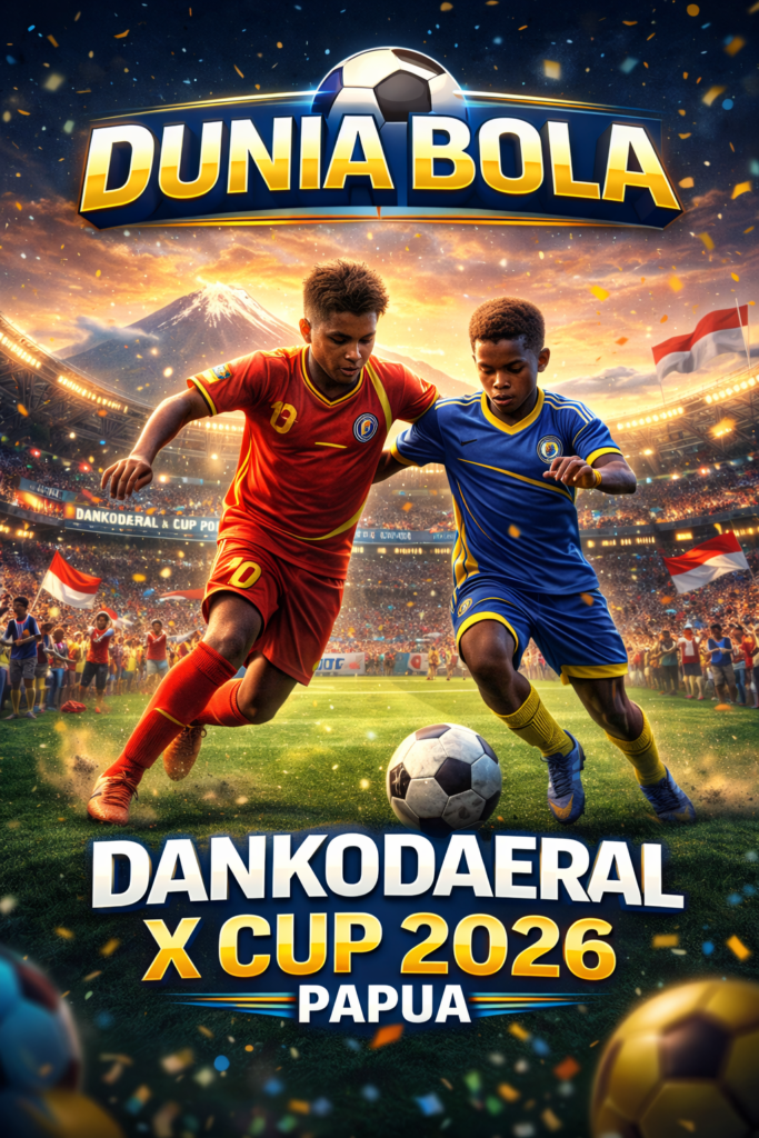 Dankodaeral X Cup 2026 ajang talenta muda Papua