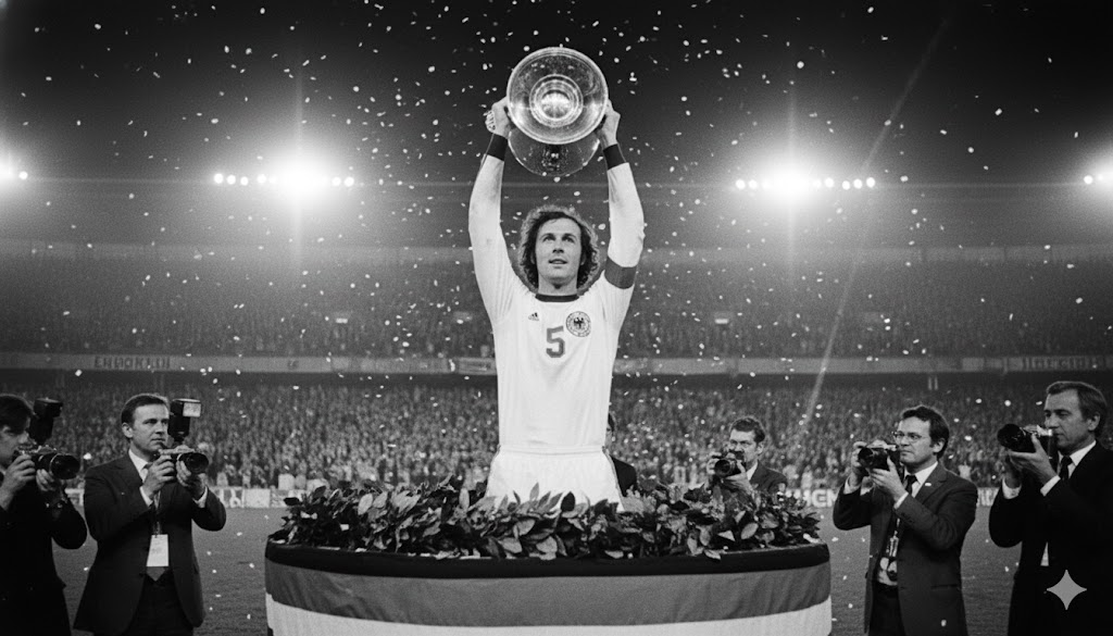 Franz Beckenbauer kapten Timnas Jerman di Piala Dunia