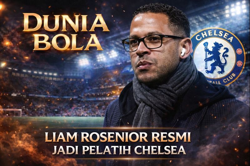 Liam Rosenior resmi menjadi pelatih baru Chelsea