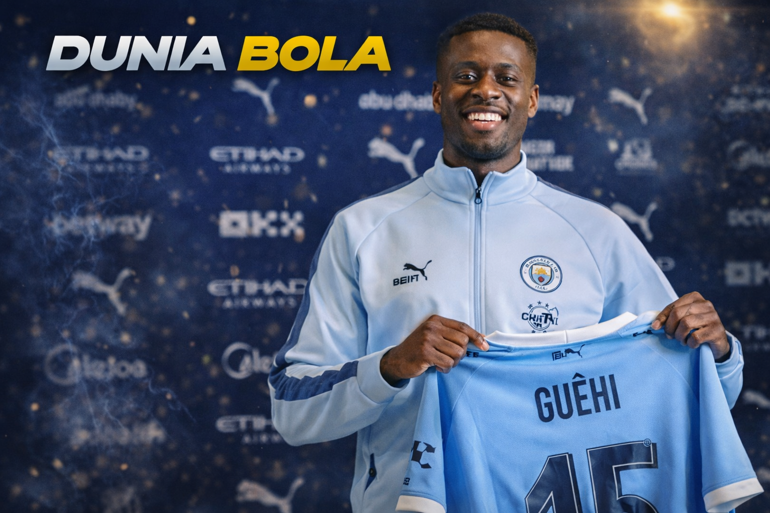 Marc Guehi memperkuat lini belakang Manchester City