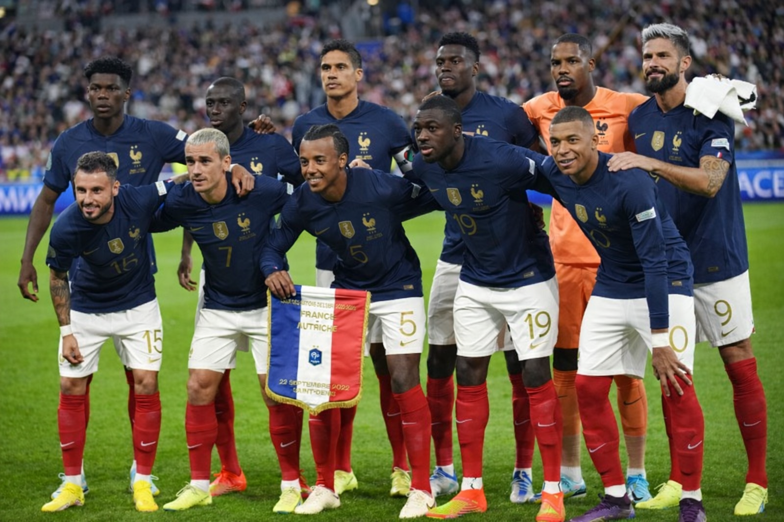 Mbappe di laga Brasil vs Prancis