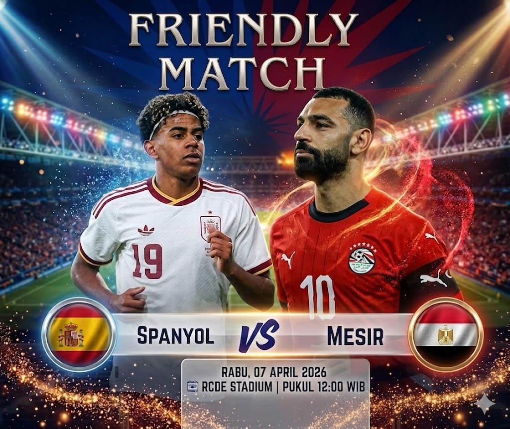 Spanyol vs Mesir laga uji coba dominasi tanpa gol