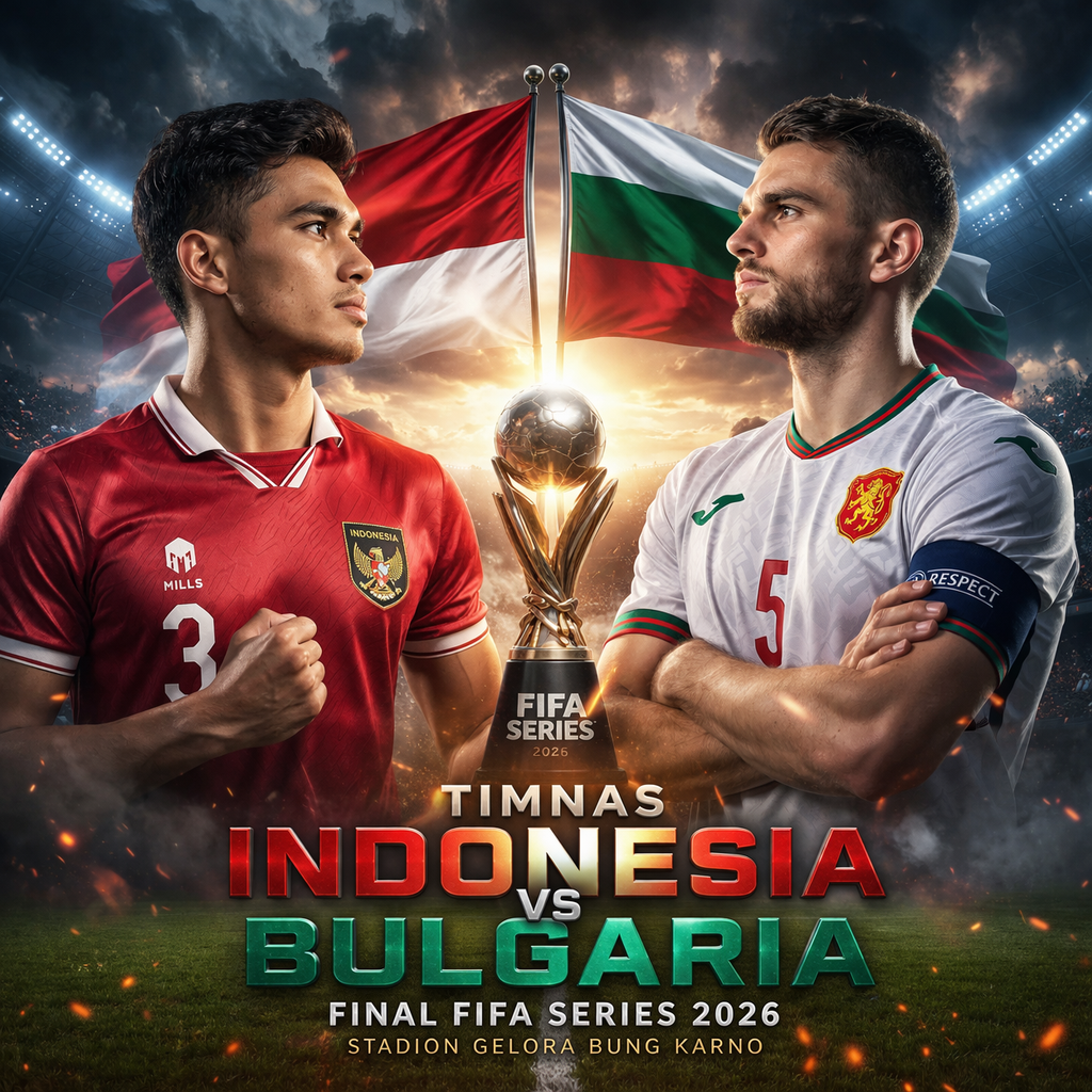 Timnas Indonesia vs Bulgaria final FIFA Series 2026