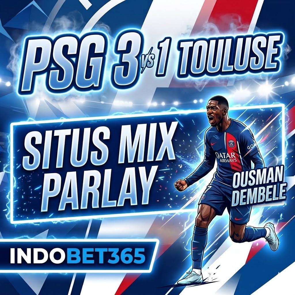 Tampil Solid, PSG Kalahkan Toulouse Tanpa Ampun