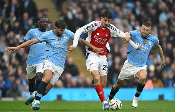 City Terlalu Tangguh! Arsenal Takluk 