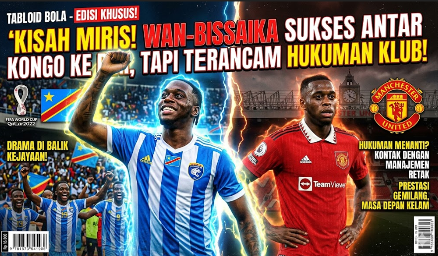 Kisah Miris Aaron Wan-Bissaka, Sukses Antar Timnas Kongo