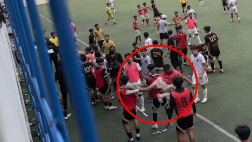 Fadly Alberto saat laga EPA U20 Bhayangkara FC vs Dewa United