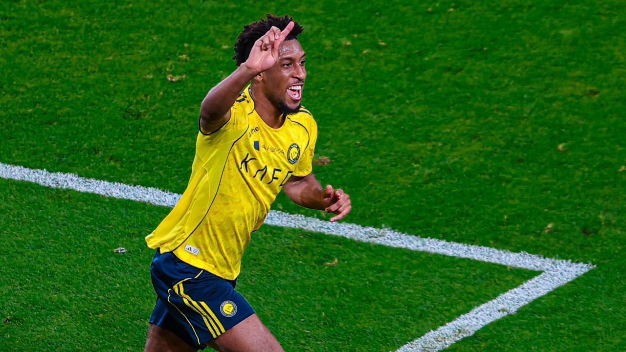 Gol Al Nassr vs Al Ettifaq Kingsley Coman