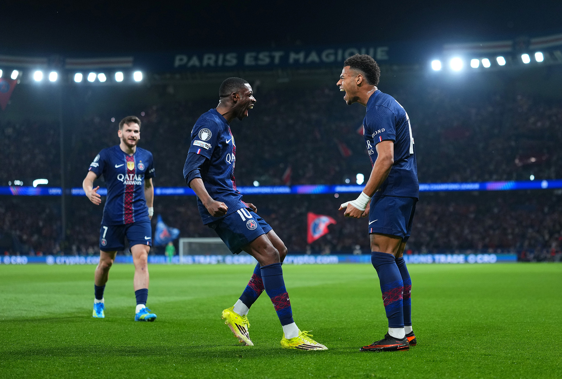 Gol Desire Doue PSG vs Liverpool