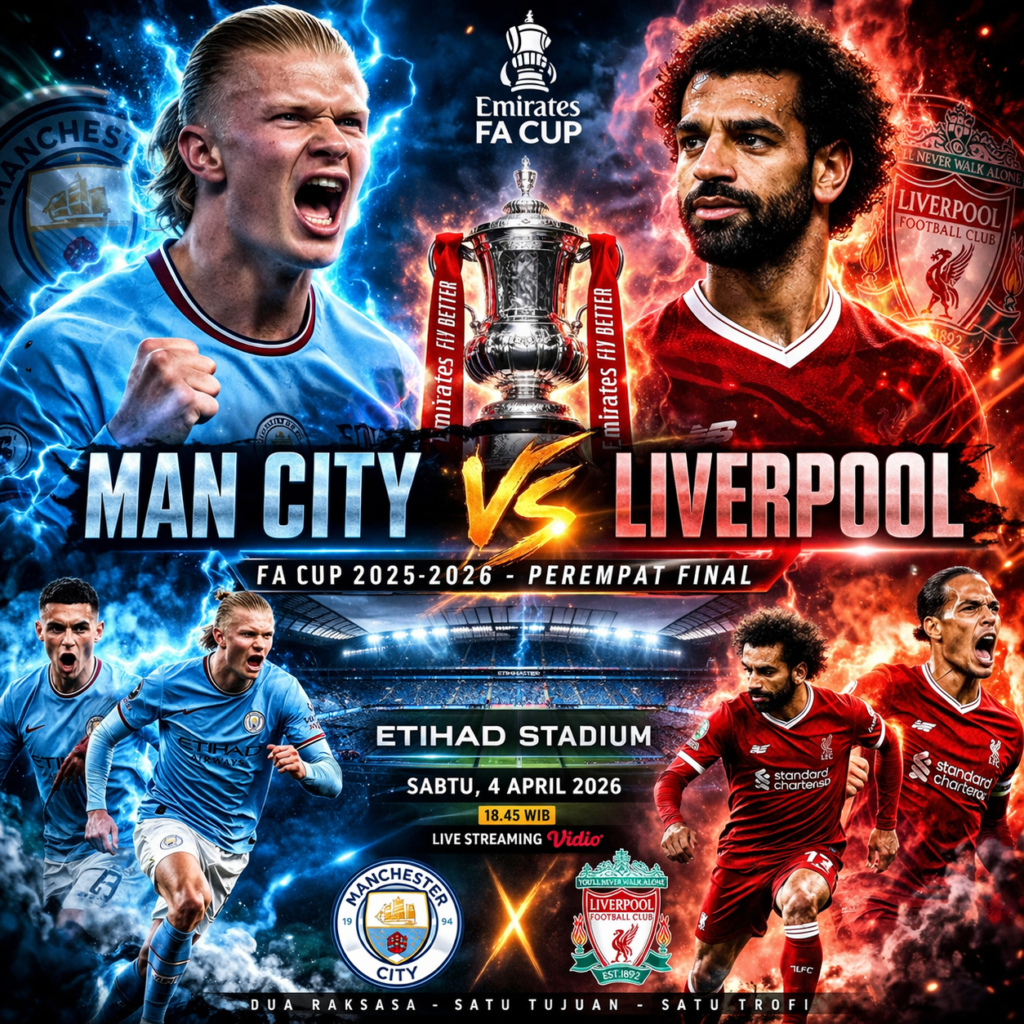 Man City vs Liverpool FA Cup 2026