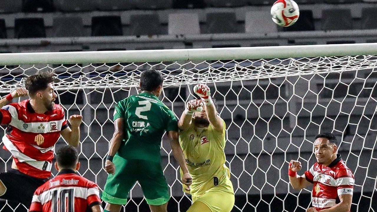 Riyan Ardiansyah cetak gol Persebaya vs Madura United