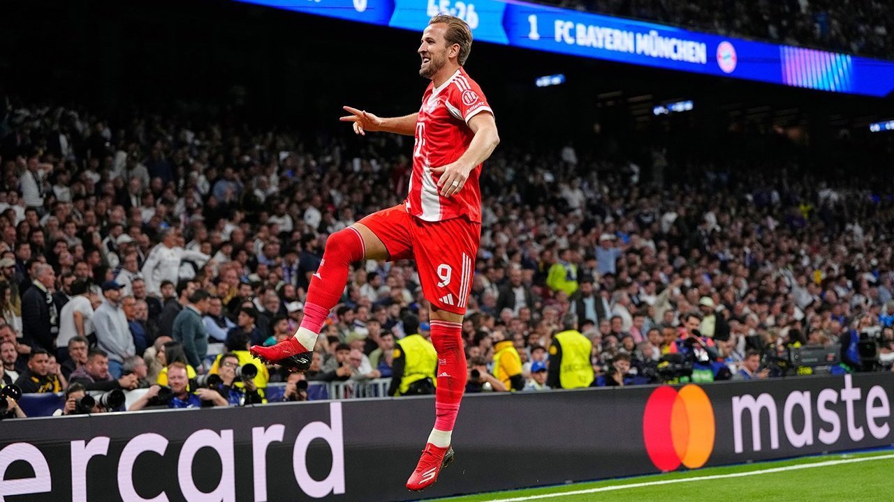 Gol Kane Real Madrid vs Bayern Munchen