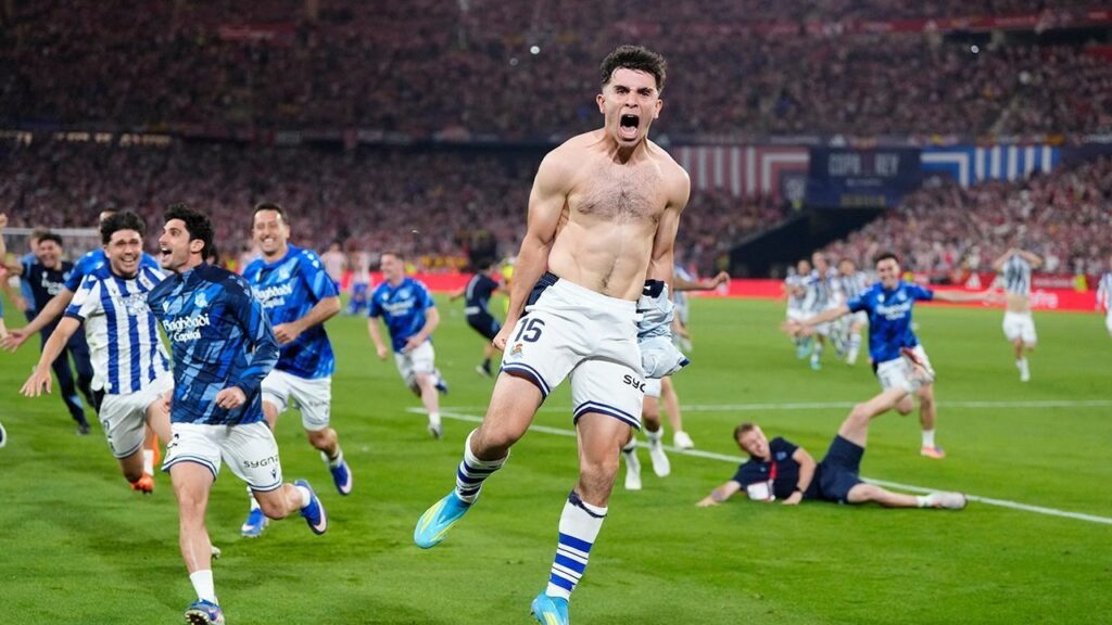 Real Sociedad juara Copa del Rey setelah kalahkan Atletico Madrid