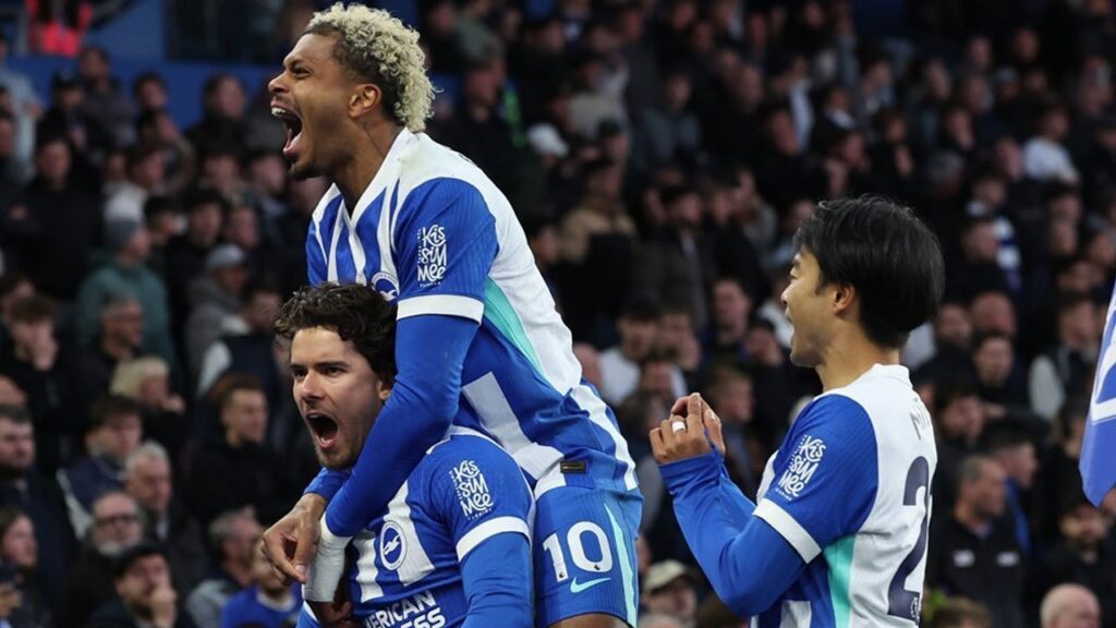 The Blues kalah 3-0 dari Brighton di AMEX Stadium