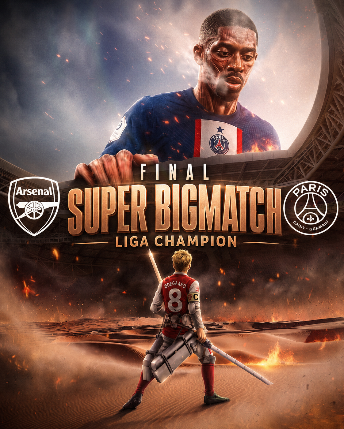 PSG vs Arsenal