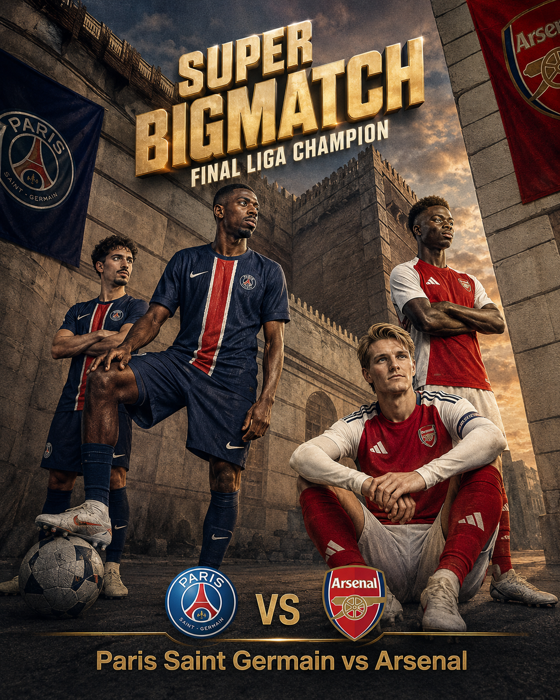 PSG vs Arsenal