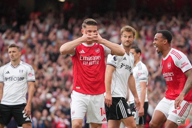 Arsenal vs Fulham Gyokeres cetak dua gol