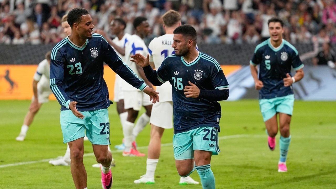 Deniz Undav mencetak dua gol untuk Timnas Jerman saat menghadapi Finlandia