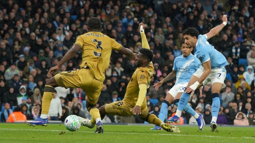 Manchester City menang 3-0 atas Crystal Palace di Premier League